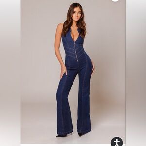 NWT Revice Denim Hollywood Heartthrob Jumpsuit